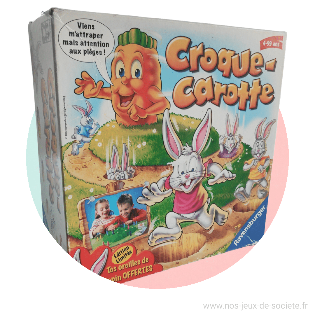 Règle du jeu Croque-Carotte - jeu de société