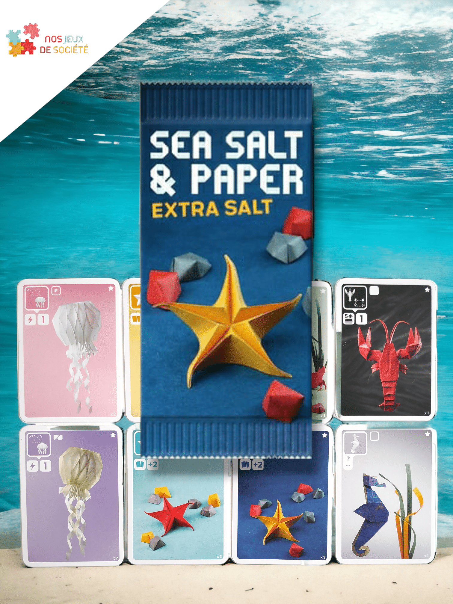 Extension de Sea Salt & Paper EXTRA SALT : cartes et stratégies.