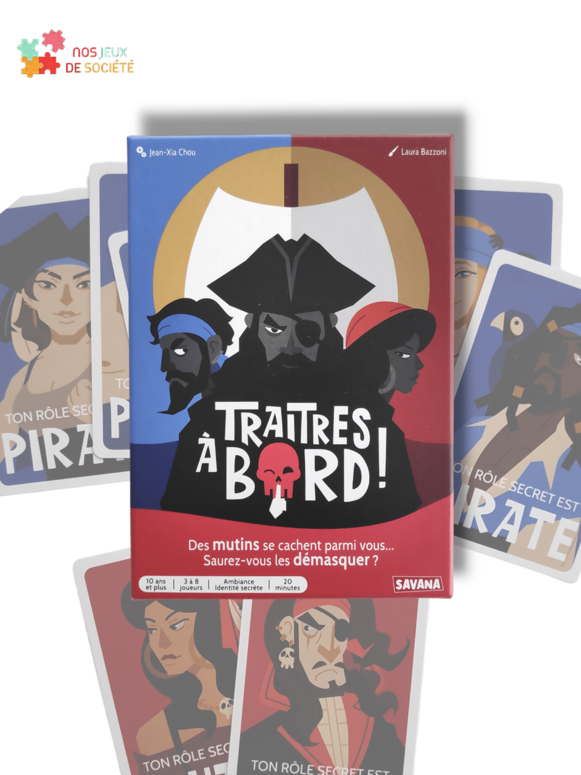 Gioco Da Tavolo BlackRock Traders A Bordo – Deduzione Sociale, Francese, 3-8 Giocatori - 5
