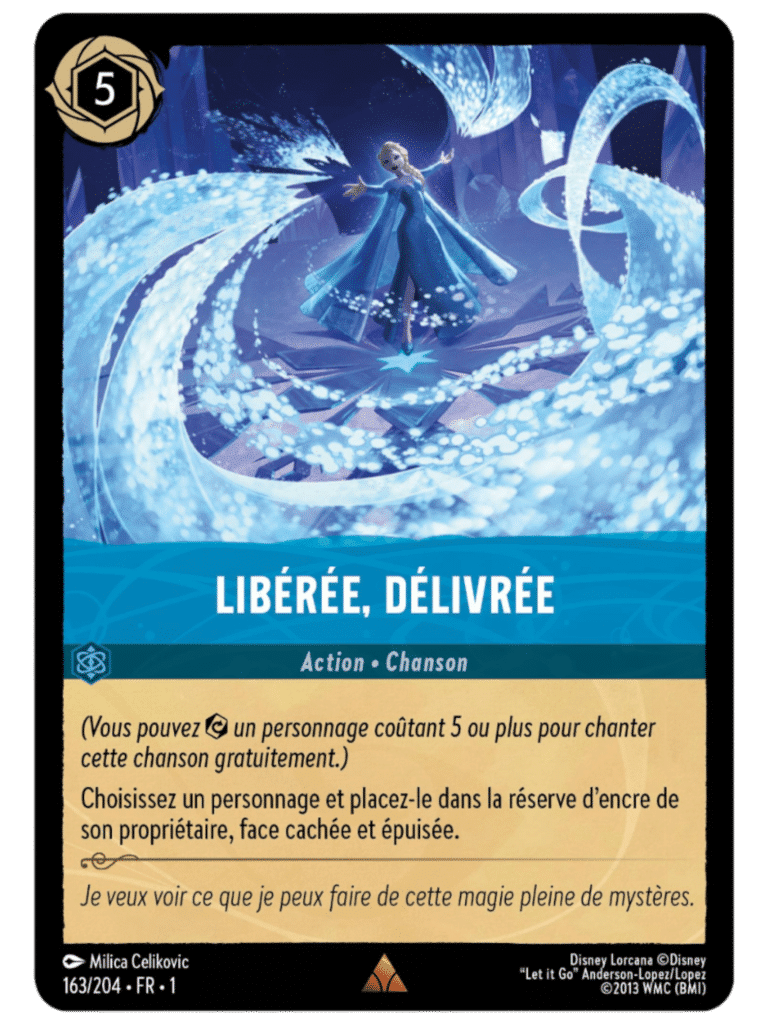 163 lorcana chapitre 1 carte bleue