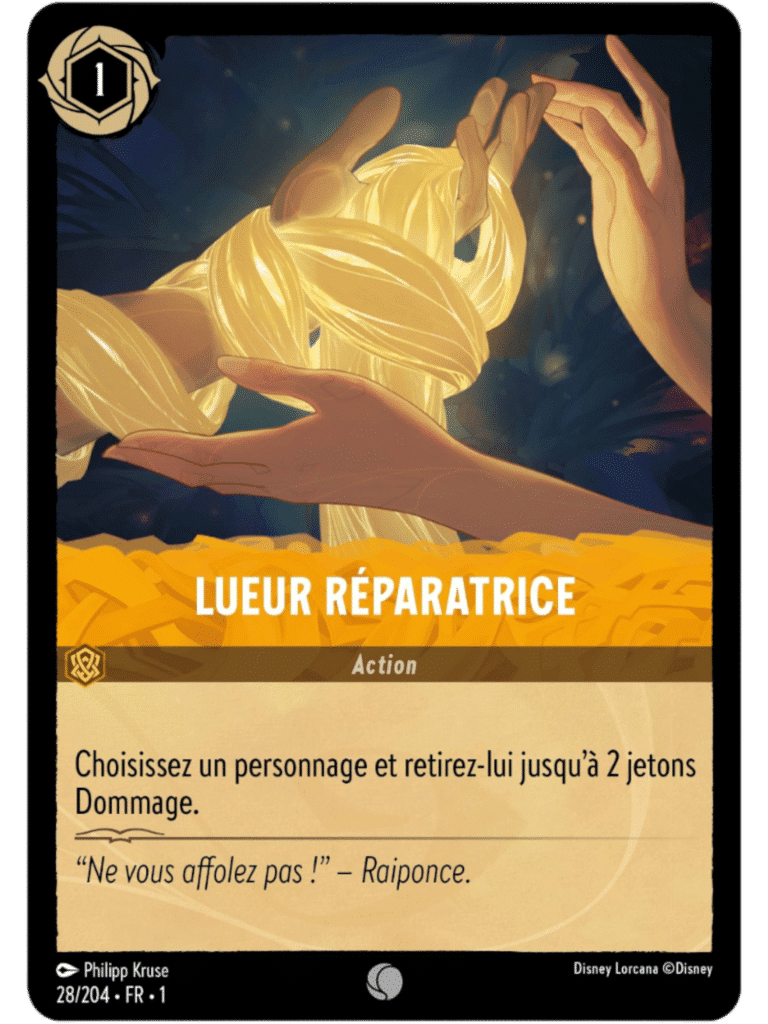 28 njds LORCANA chapitre 1 carte