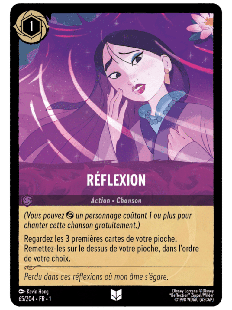 65 lorcana chapitre 1 violet