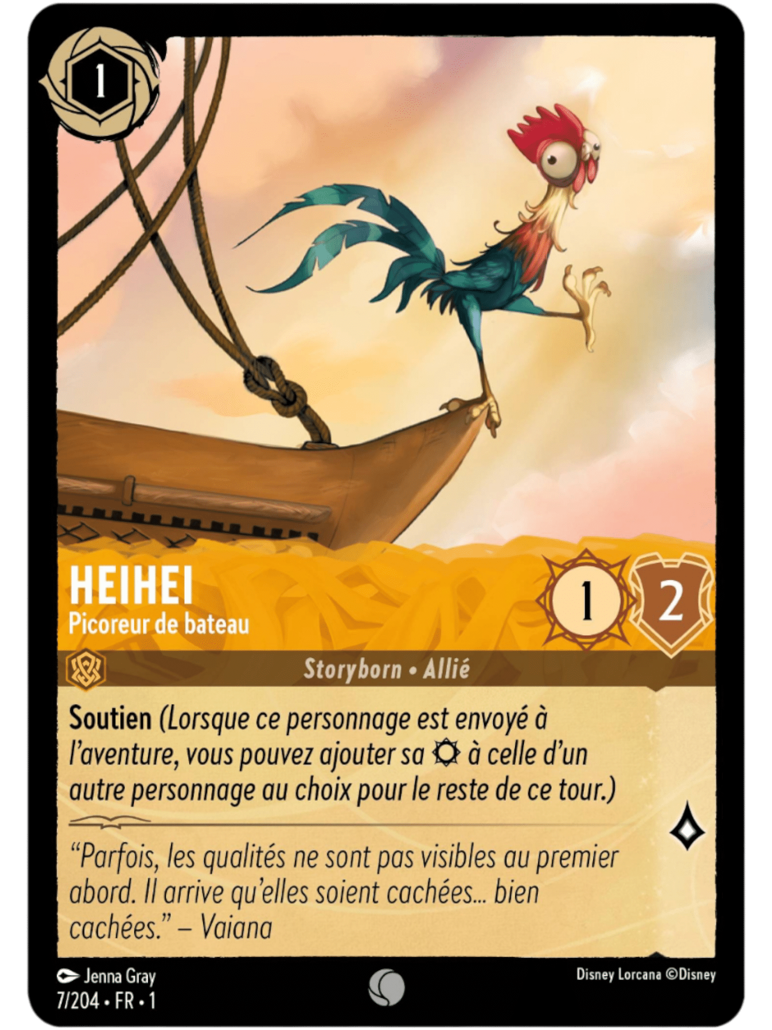 Liste des cartes de la saison 1 de Lorcana.